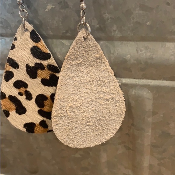 Leopard Print Earrings - 3/$20 or 4/$25 - Picture 2 of 3